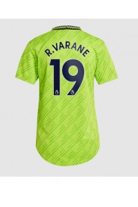 Manchester United Raphael Varane #19 Voetbaltruitje 3e tenue Dames 2022-23 Korte Mouw